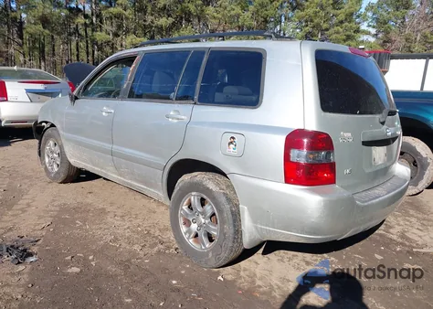 2005 Toyota Highlander V6 z USA, uszkodzony, nr VIN JTEDP21A350045341